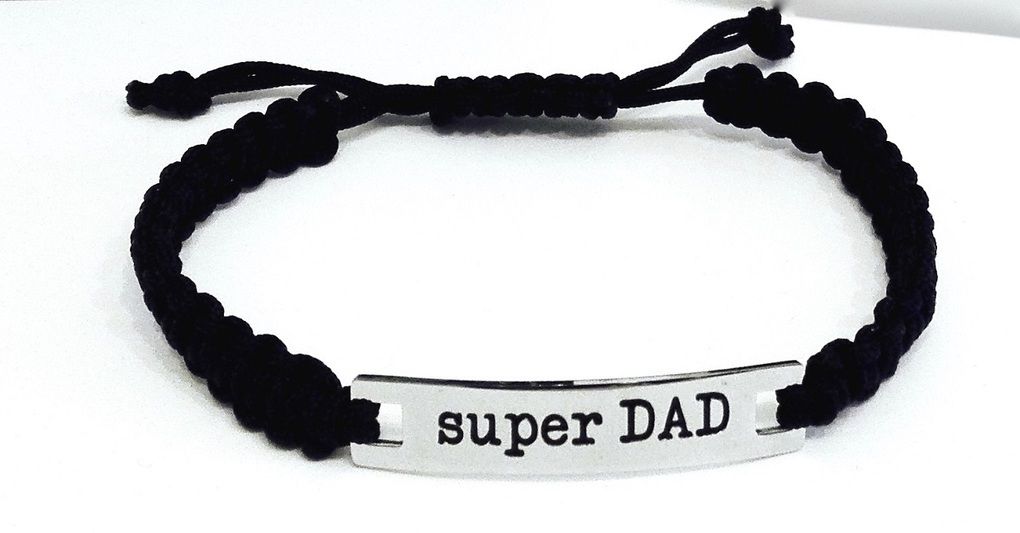 Braccialetto m'ami tag super dad