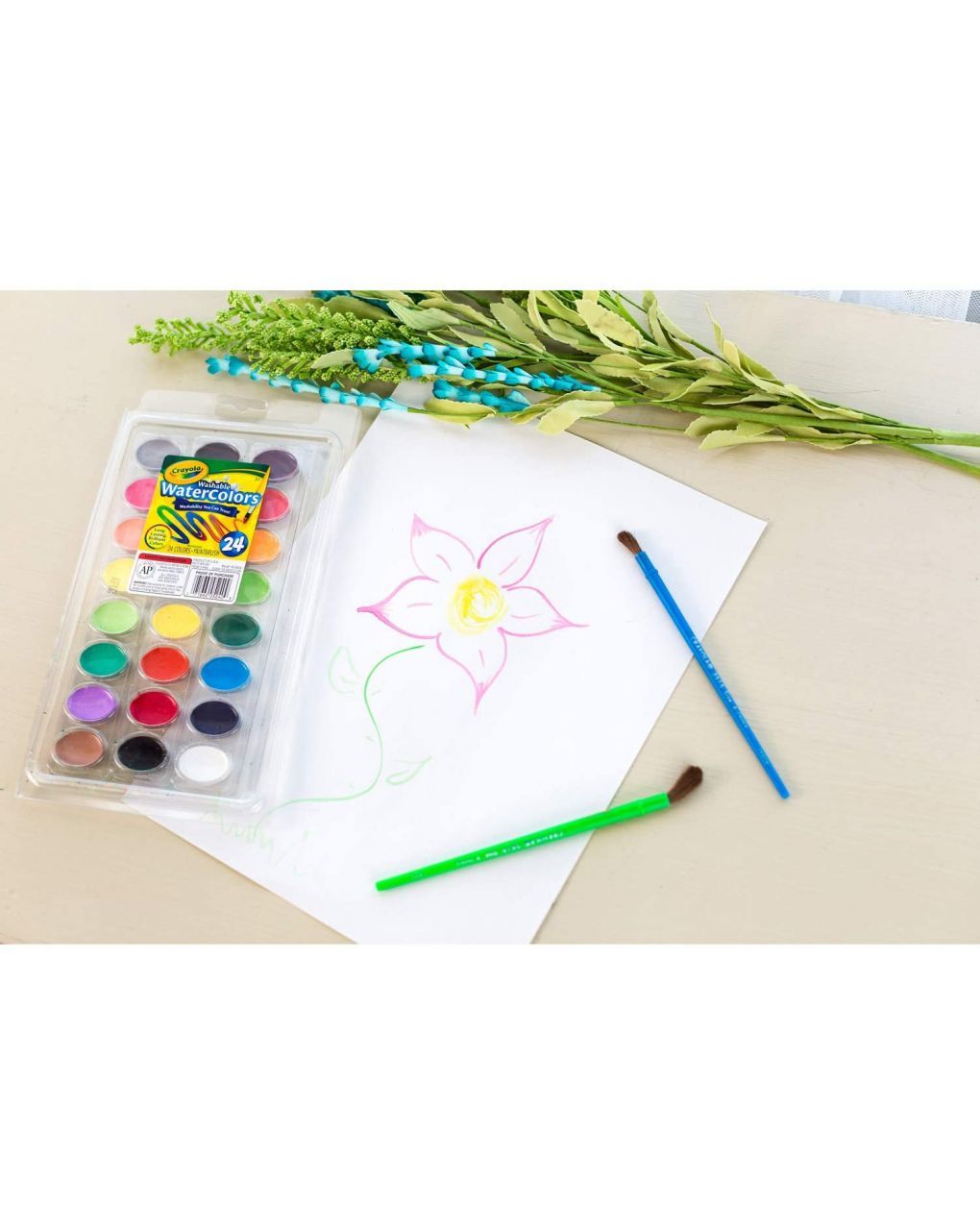 Crayola - 24 acquerelli lavabili