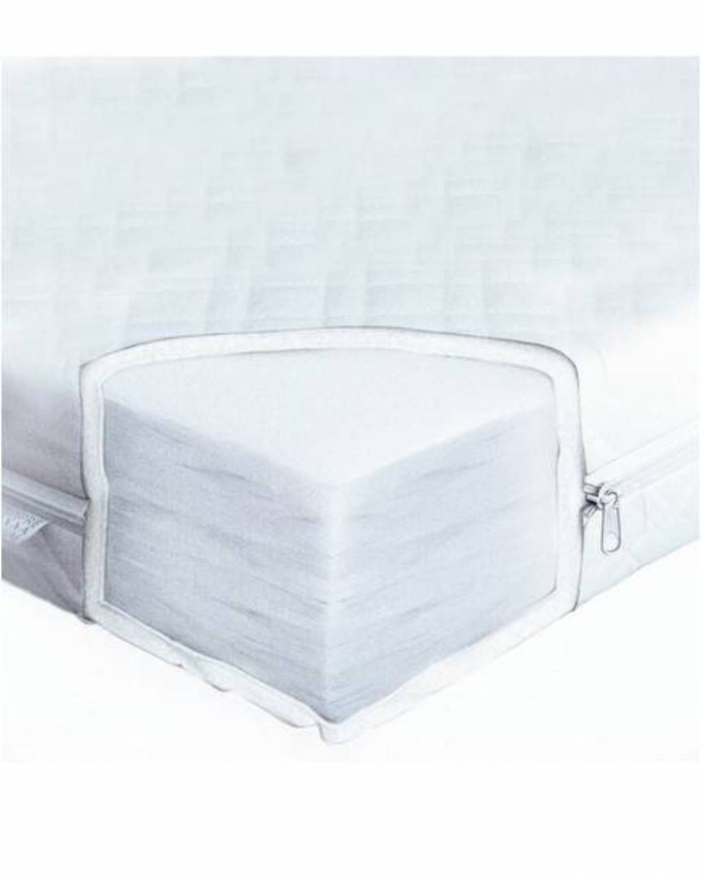 Materasso in fibra 125x62 sfoderabile