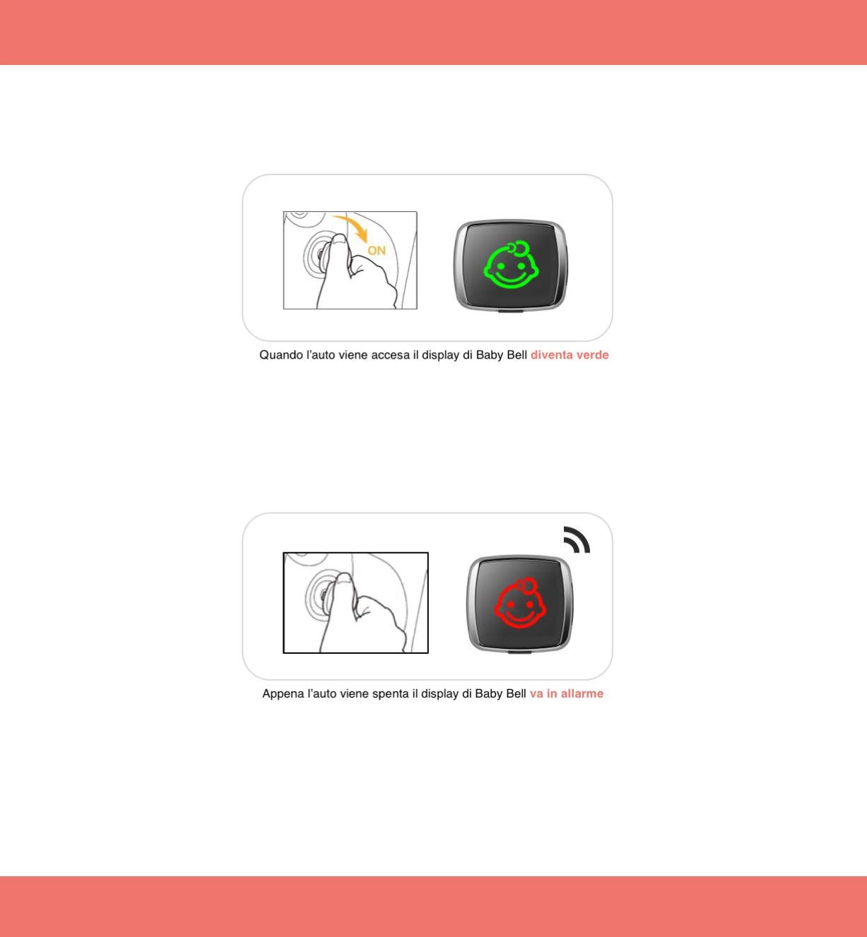 Dispositivo anti-abbandono - baby bell