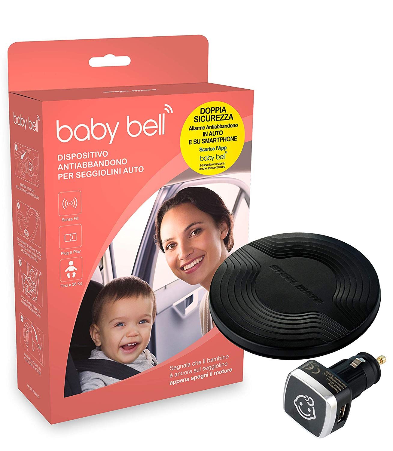 Dispositivo anti-abbandono - baby bell