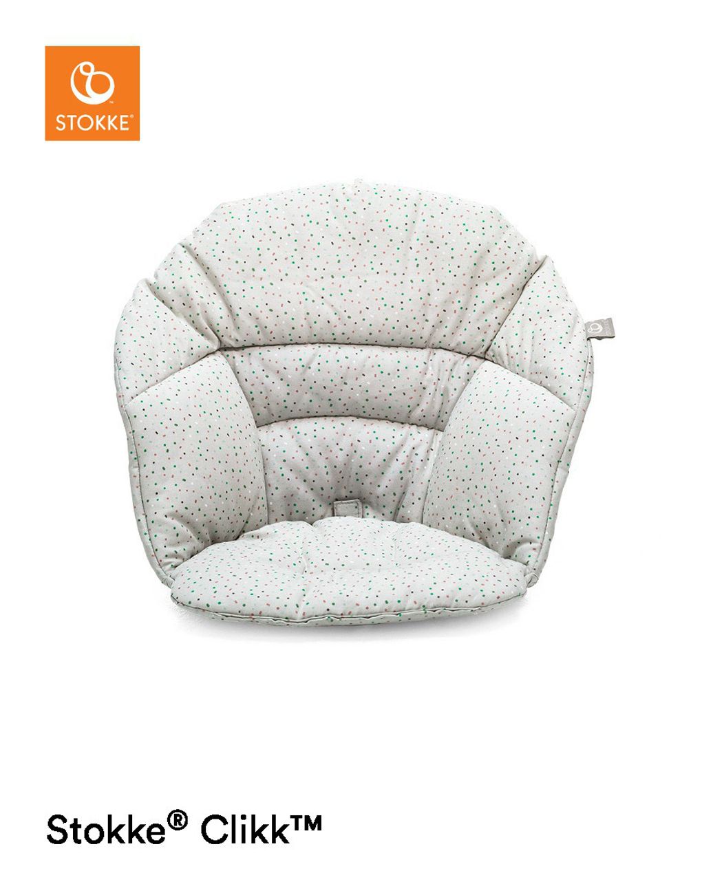 Stokke® clikk™ cushion - grey sprinkles