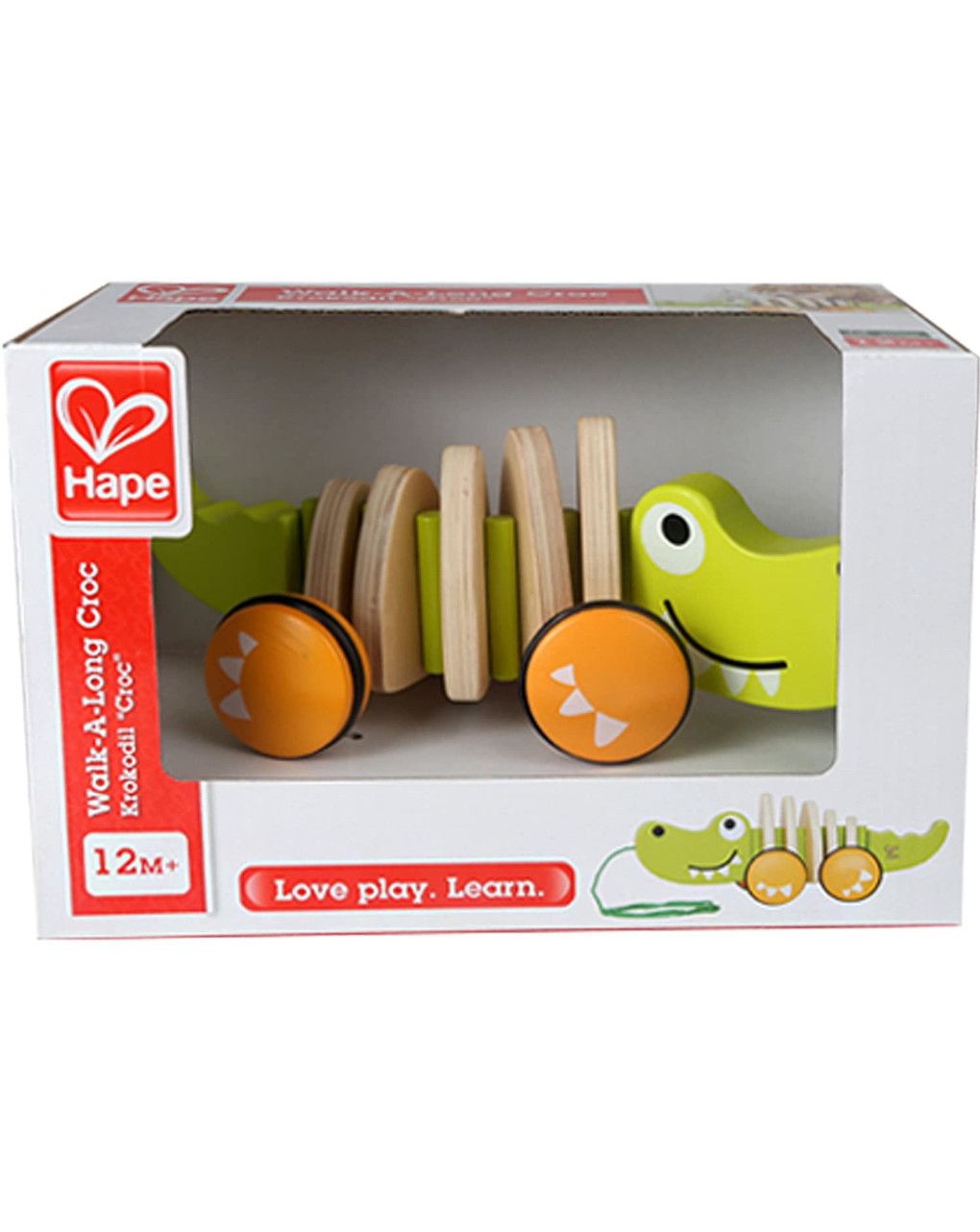 Hape - coccodrillo da tirare