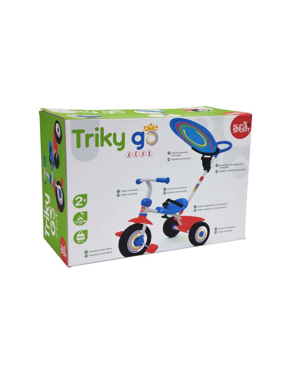 Sun&sport - triciclo triky go boy