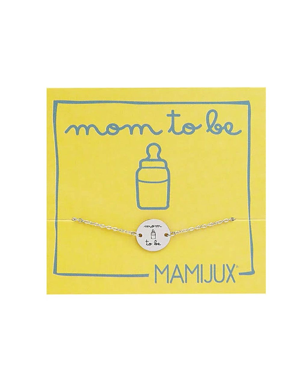 Bracciale bottoncino "mum to be"