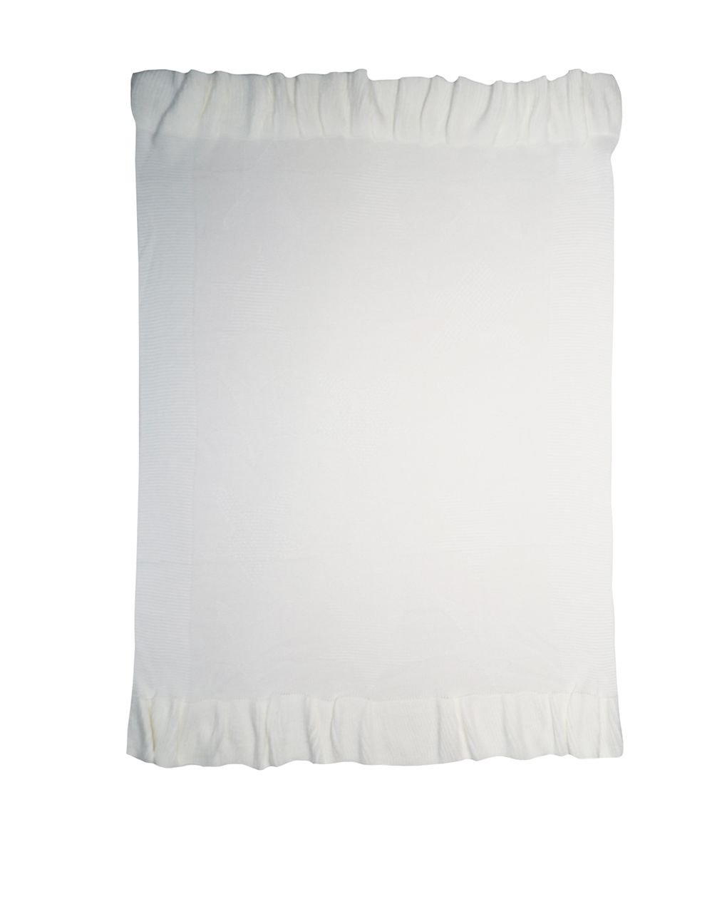 Copertina in cotone con rouches