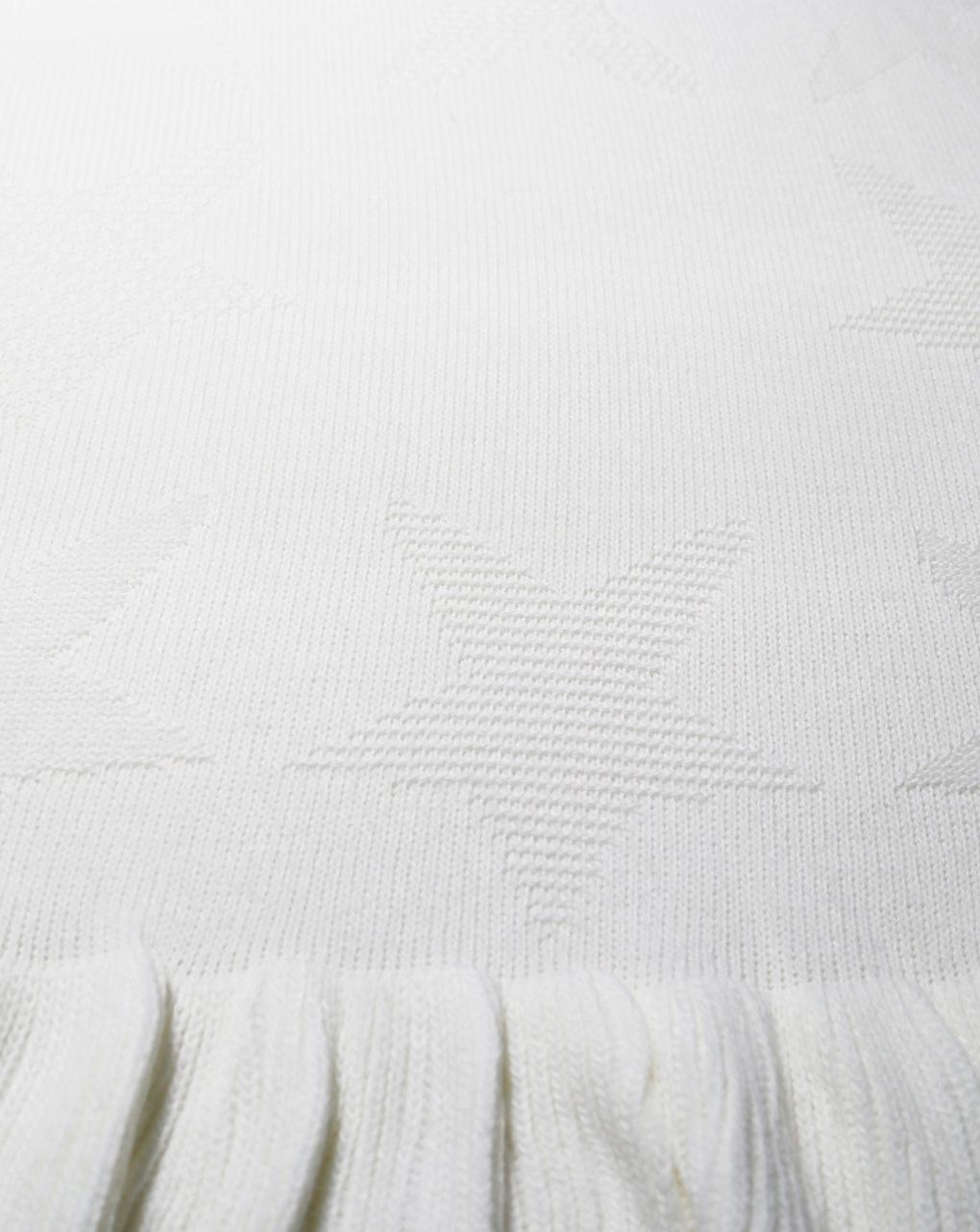 Copertina in cotone con rouches