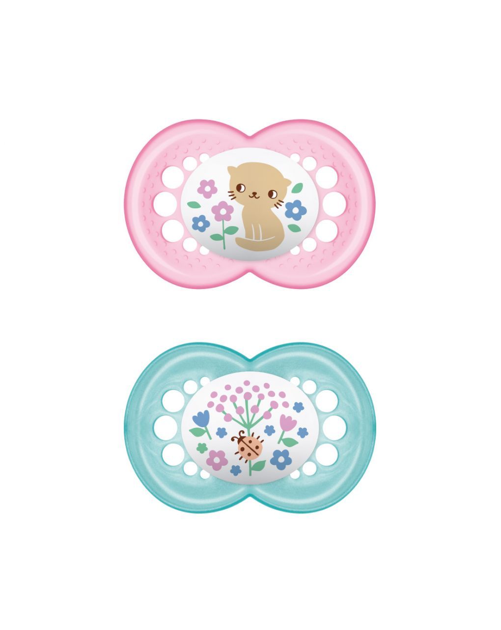 Succhietti original 6+ caucciù conf. doppia rosa