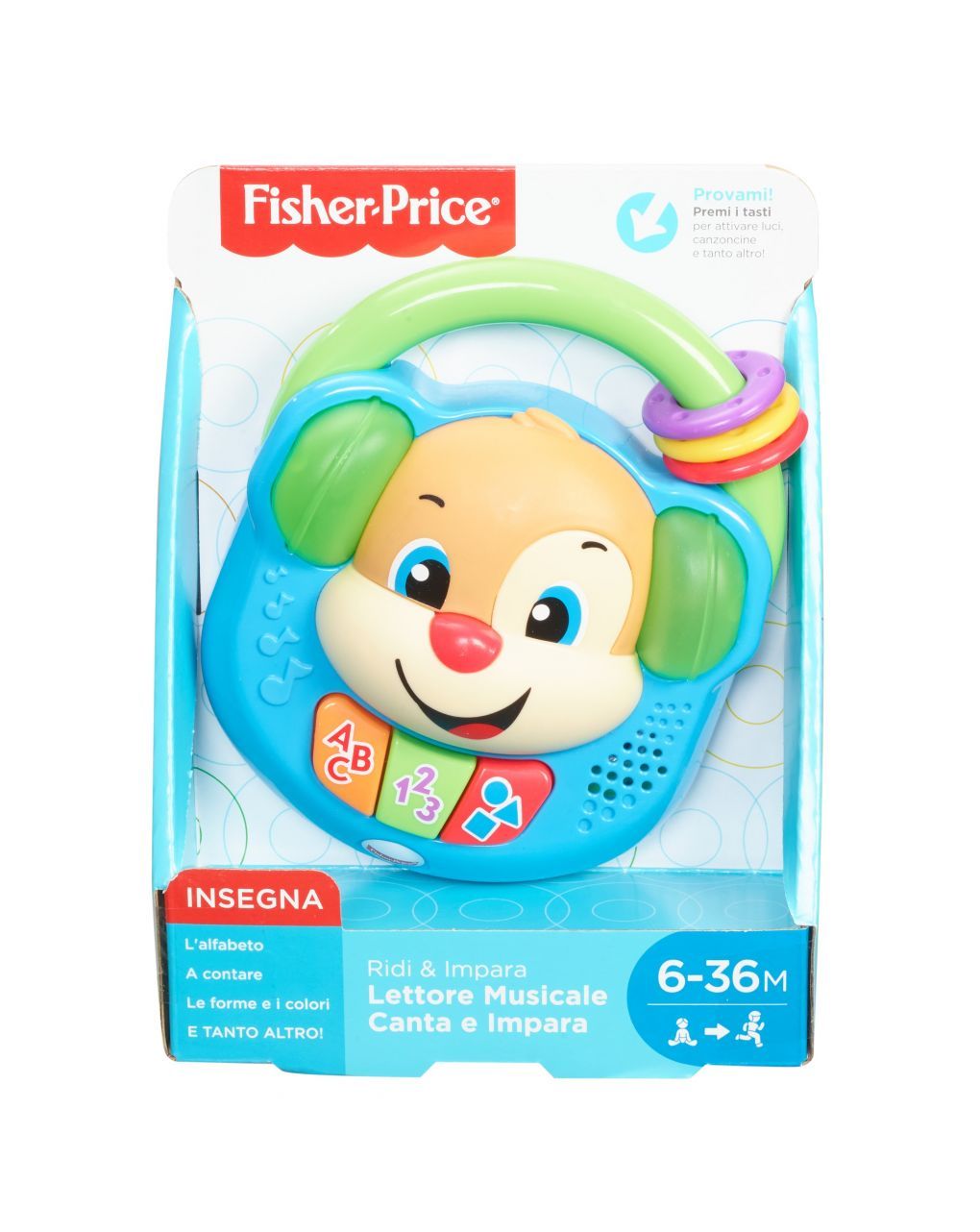 Fisher price - lettore musicale canta & impara