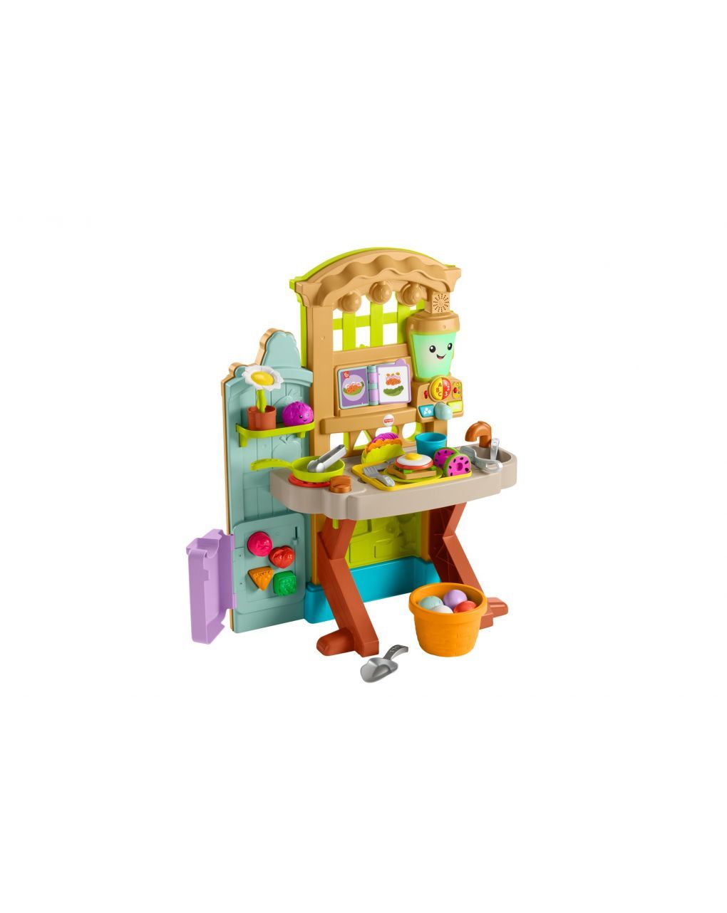 fisher price - orto coltiva e cucina ridi & impara