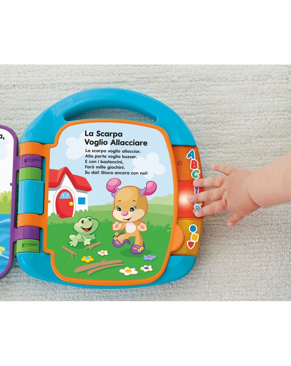 Fisher price - libro delle canzoncine ridi & impara