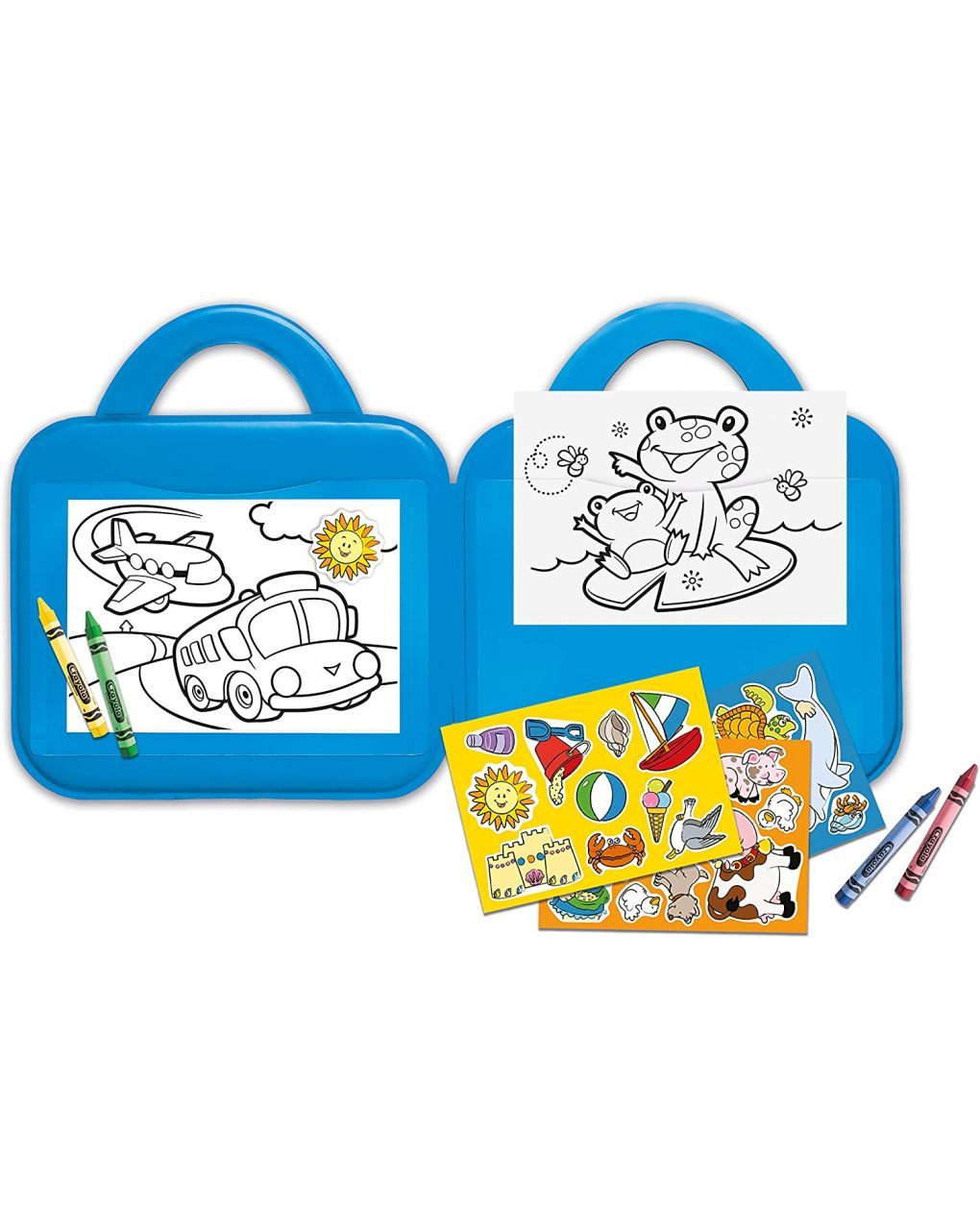 Crayola - tappetino colora & ricolora mini kids