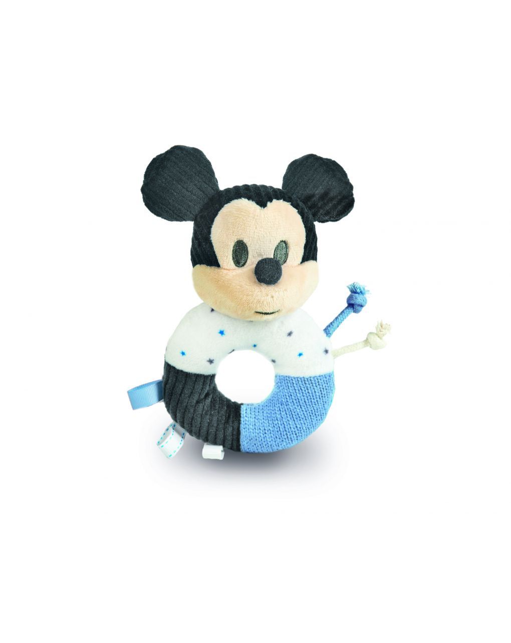 Disney baby - baby mickey morbido anello sonaglino