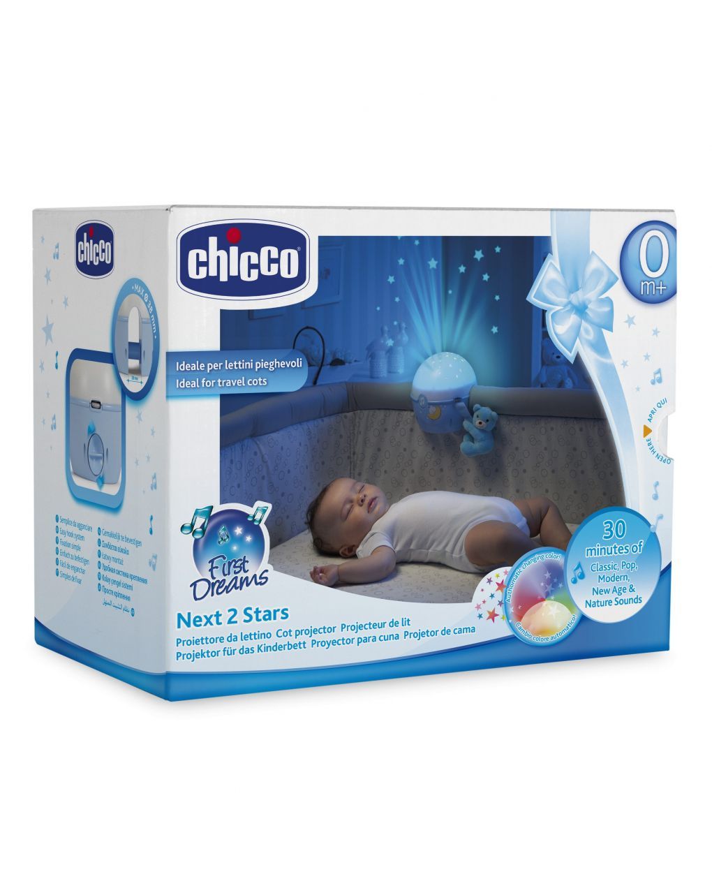 Chicco - pannello proiettore nex2stars blu