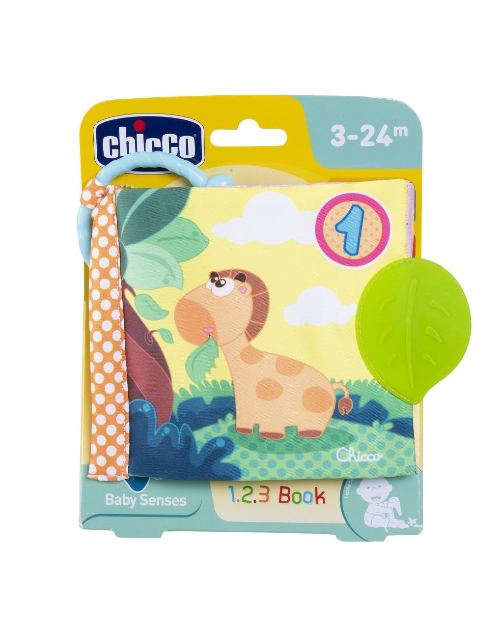 Chicco - primo gioco libretto soft 1-2-3