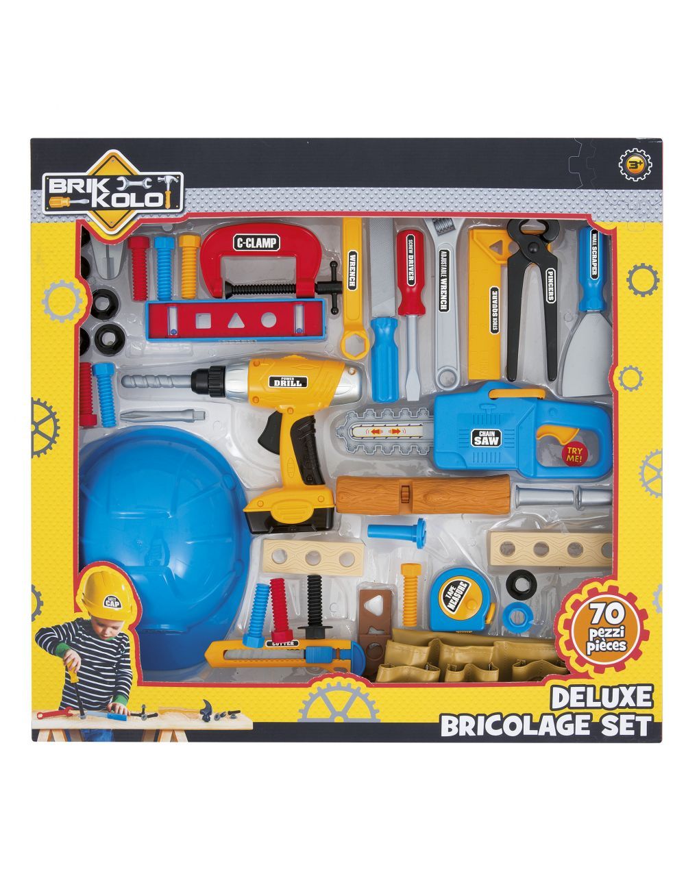 Brikkolo - maxi set attrezzi bricolage