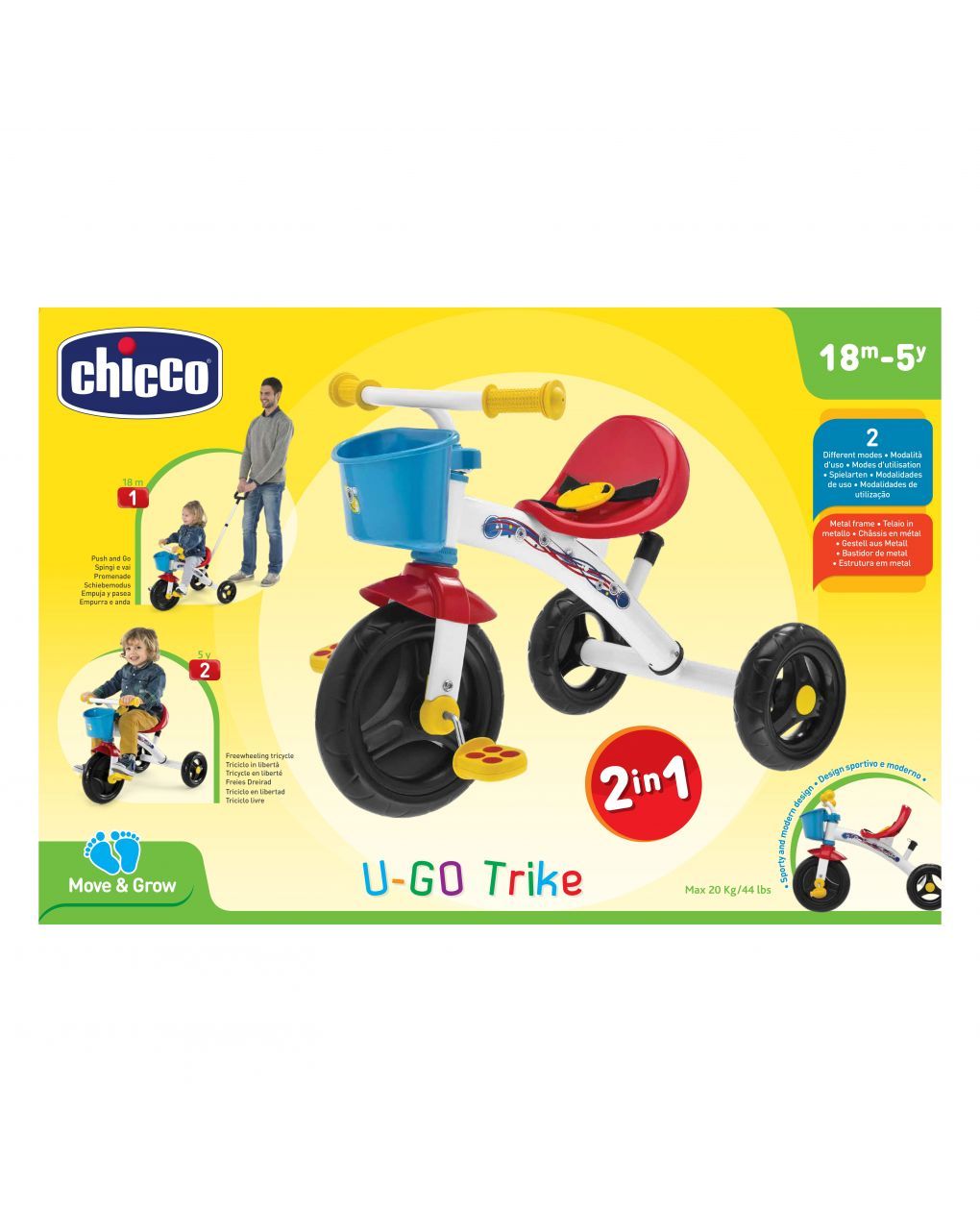 Chicco - triciclo u-go