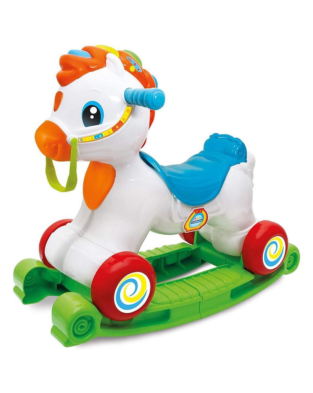 Baby clementoni - martino il cavallino cavalca, dondola, impara