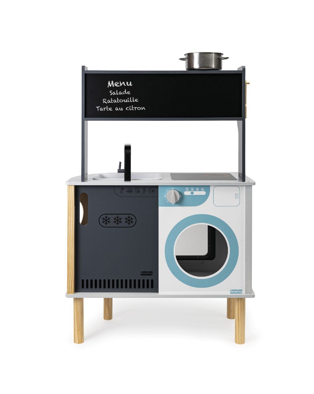 Wood'n play - cucina in legno double side