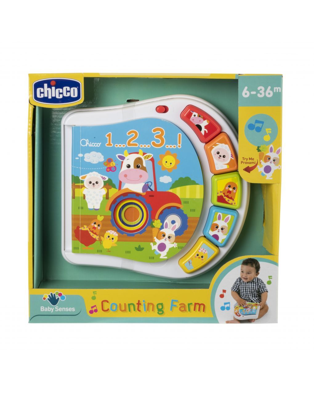 Chicco - libretto animali della fattoria