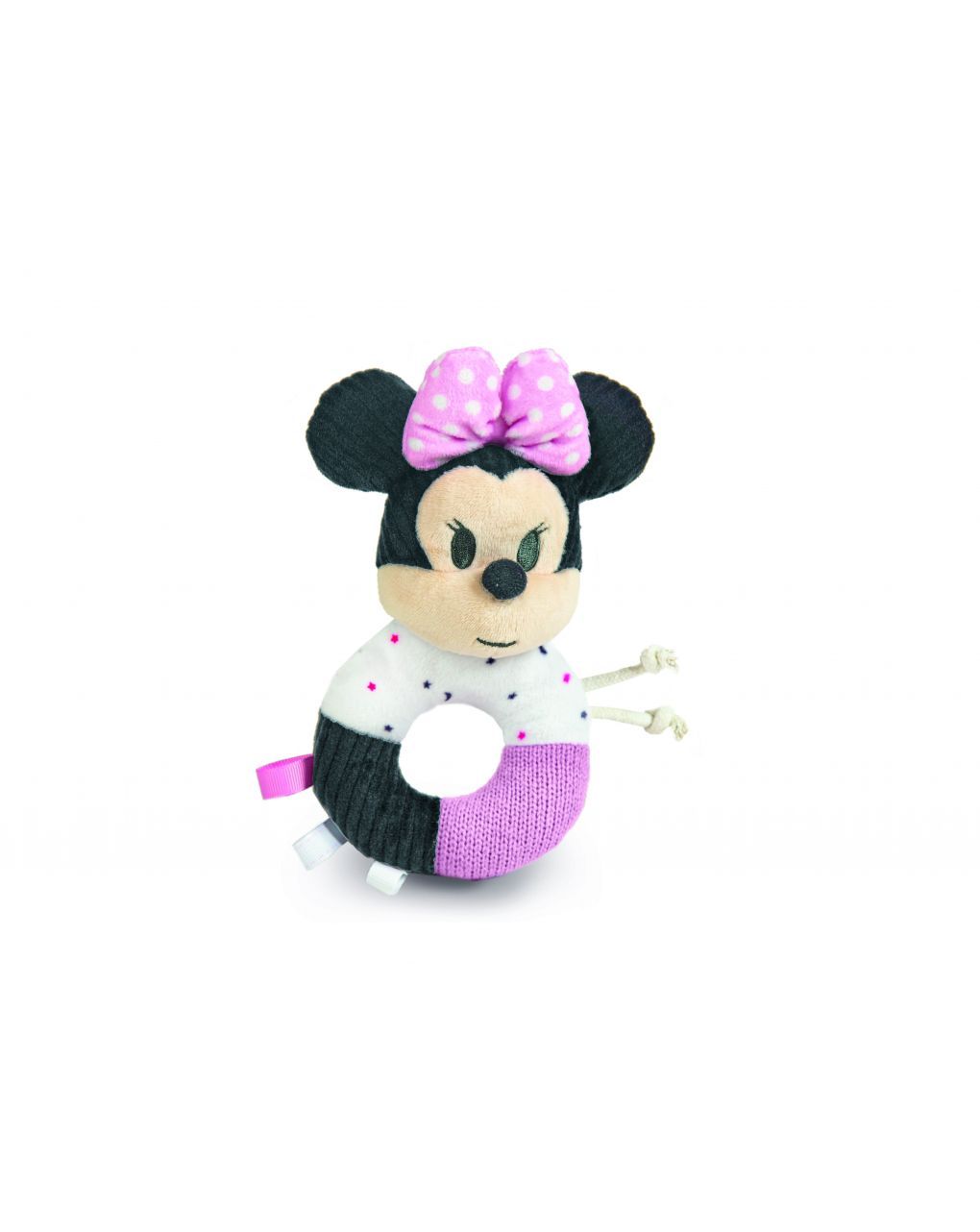 Disney baby - baby minnie morbido anello sonaglino