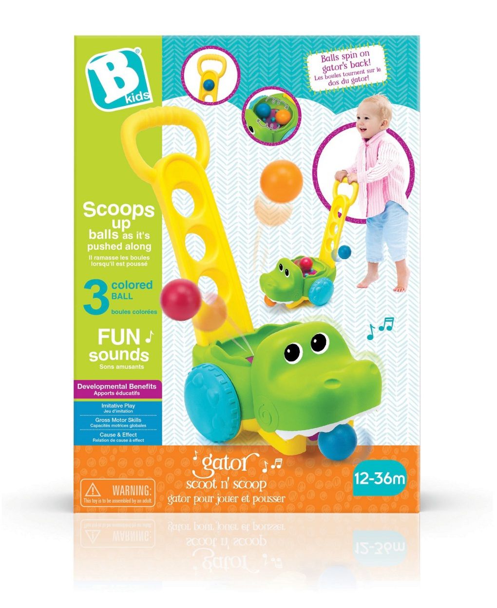 Bkids - coccodrillo lanciapalline