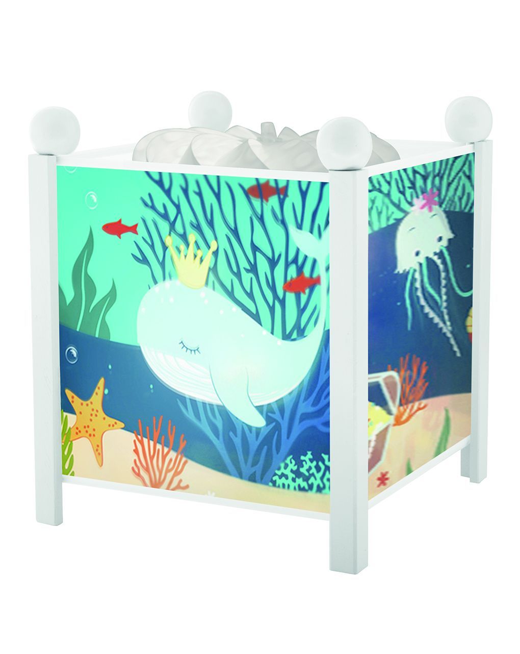 Trousselier - night light - magic lantern ocean - white 12v