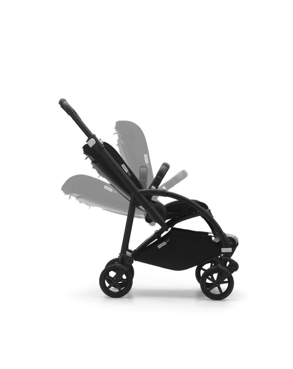 Bugaboo bee 6 completo nero/nero-giallo limone