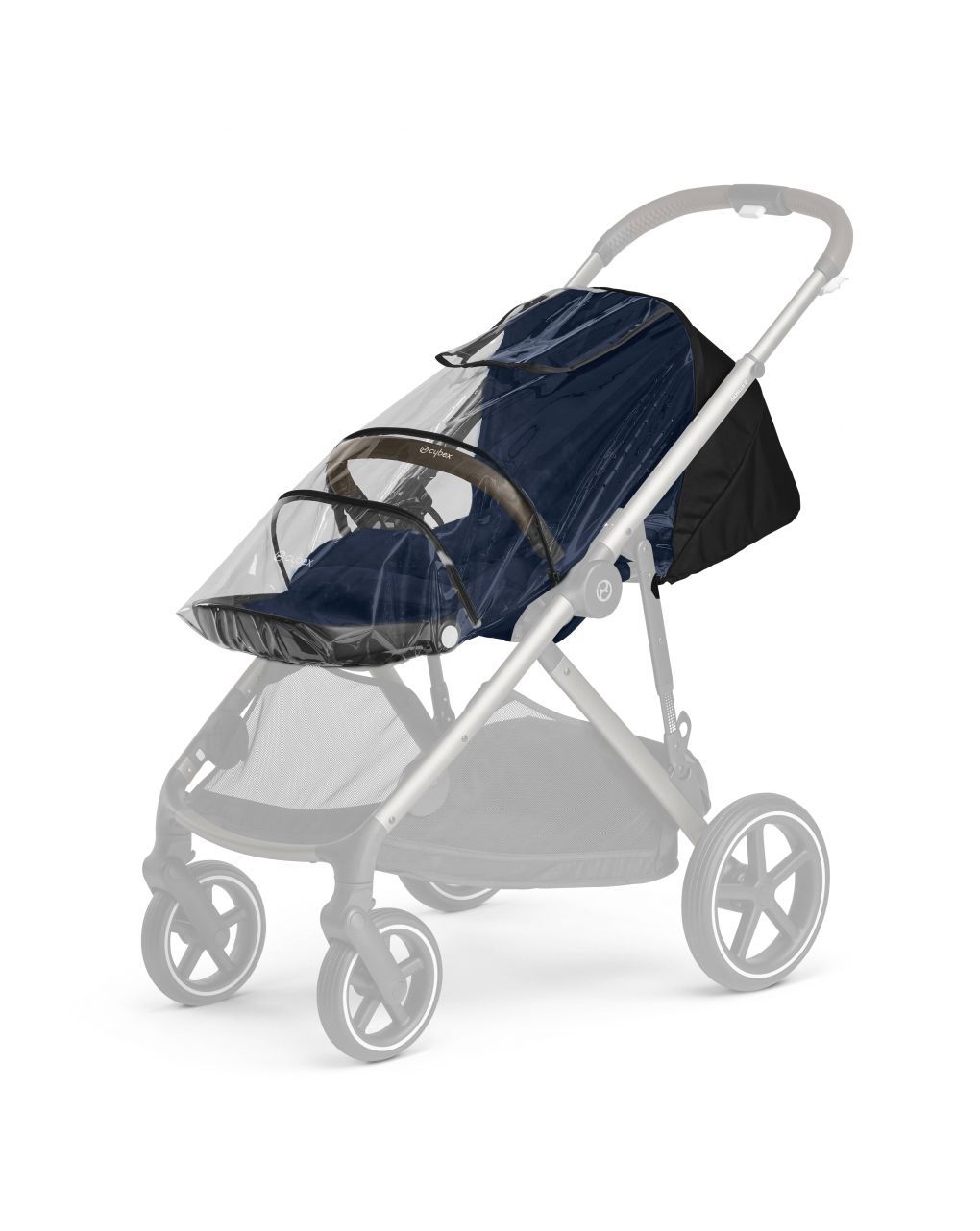 Gazelle s parapioggia trasparente - cybex gold