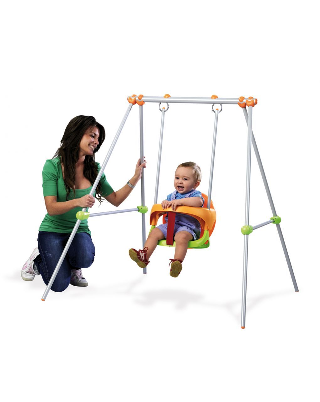 Dolce altalena con seggiolino evolutivo h cm. 120 - smoby