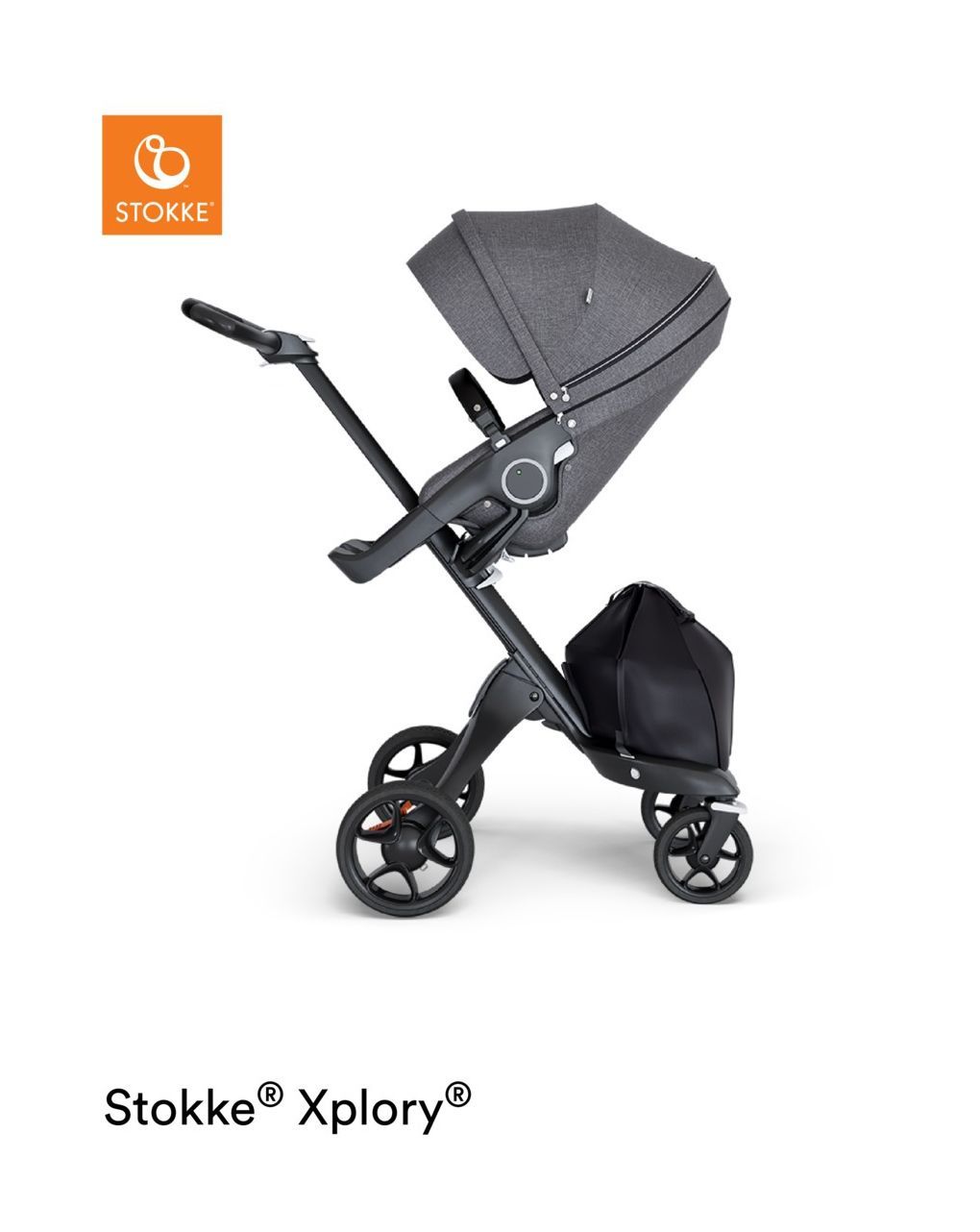 Stokke® xplory® 6 nero/black mélange