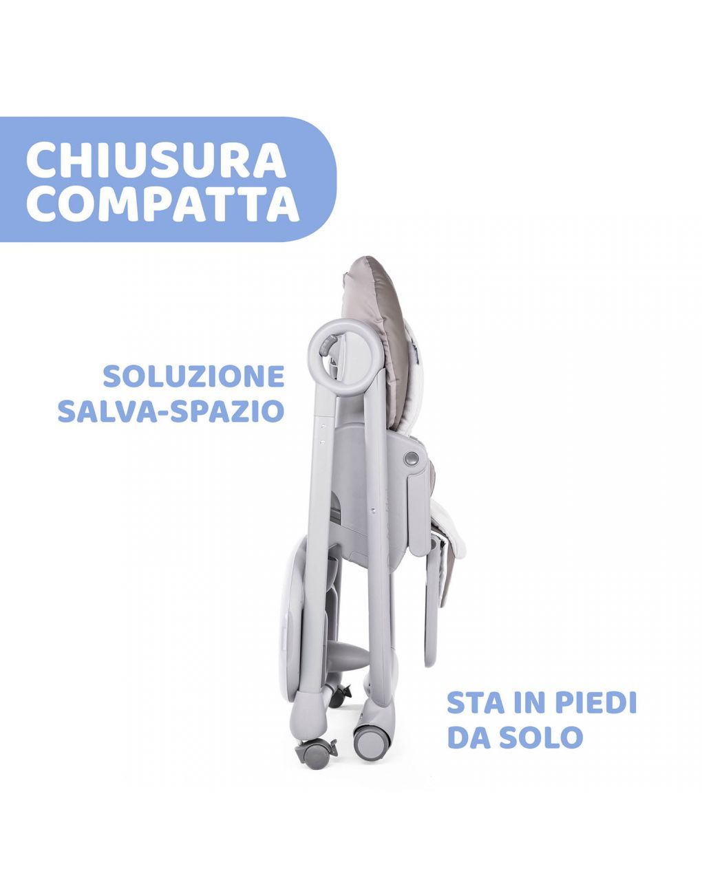 Seggiolone chicco polly magic cocoa