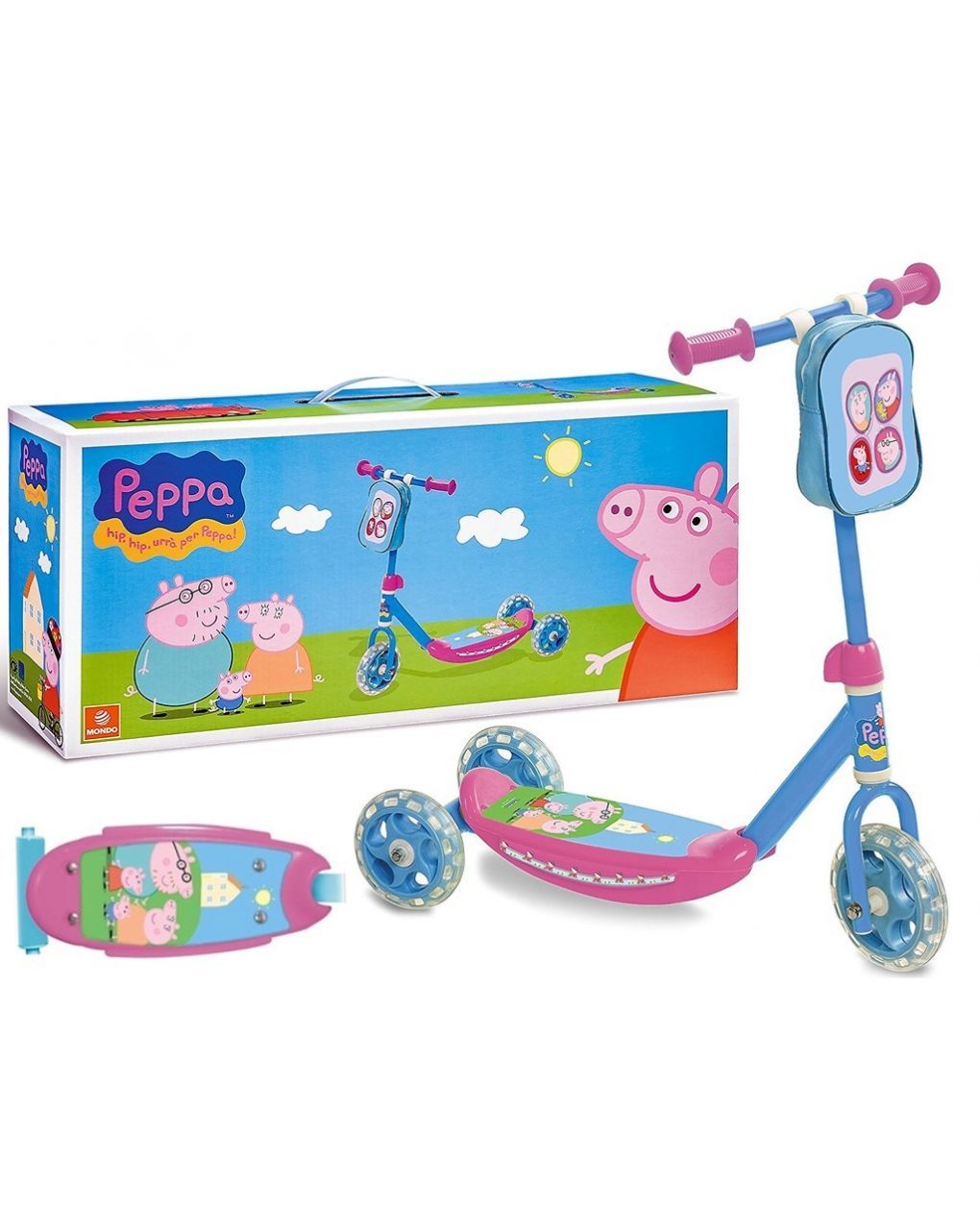 My first scooter peppa pig