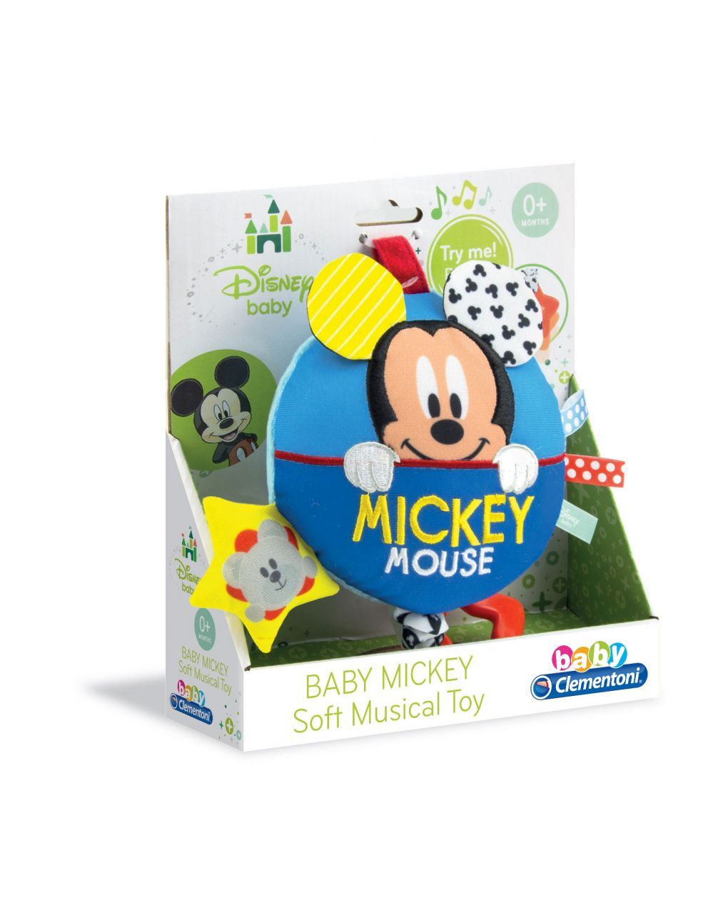 Babyclementoni - baby mickey morbido carillon