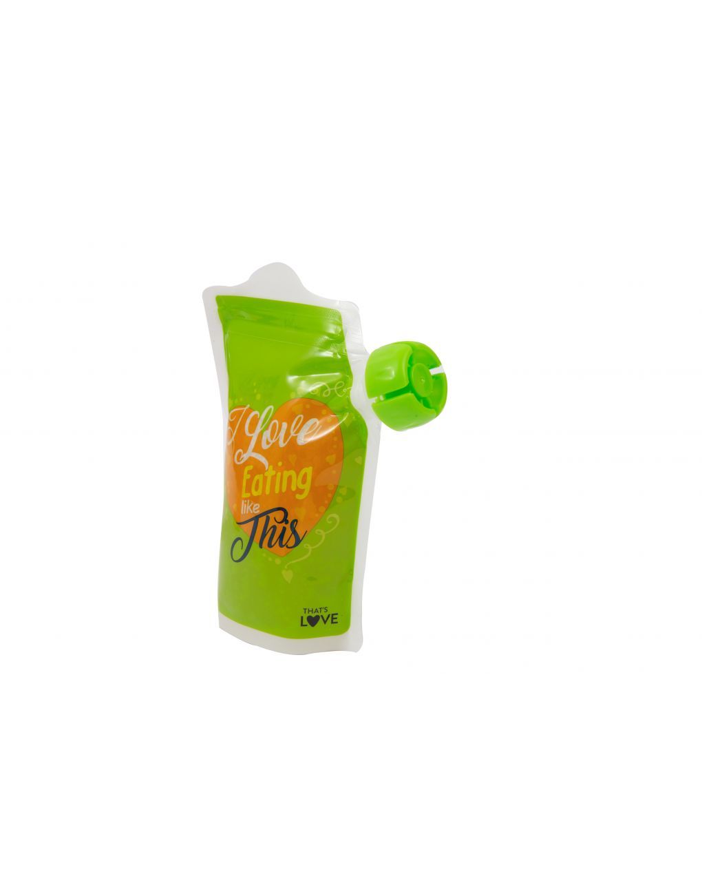 Pouch con cucchiaino + contenitori per alimenti