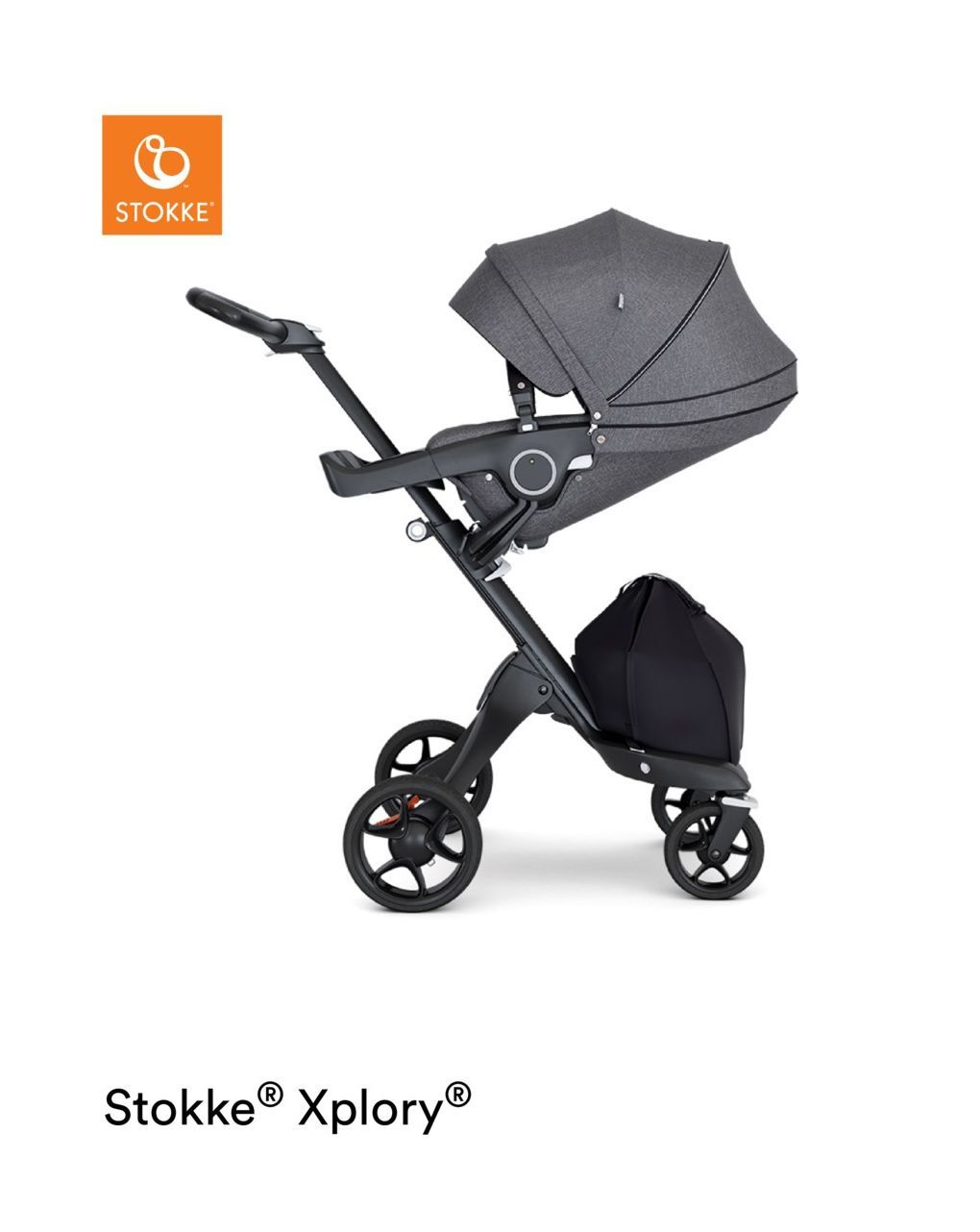 Stokke® xplory® 6 nero/black mélange