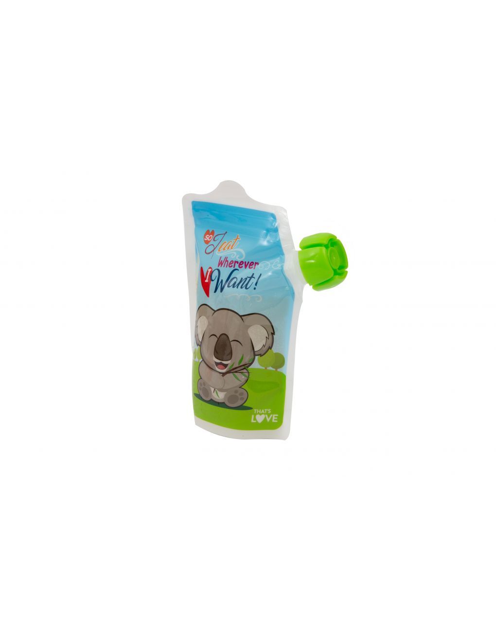 Pouch con cucchiaino + contenitori per alimenti