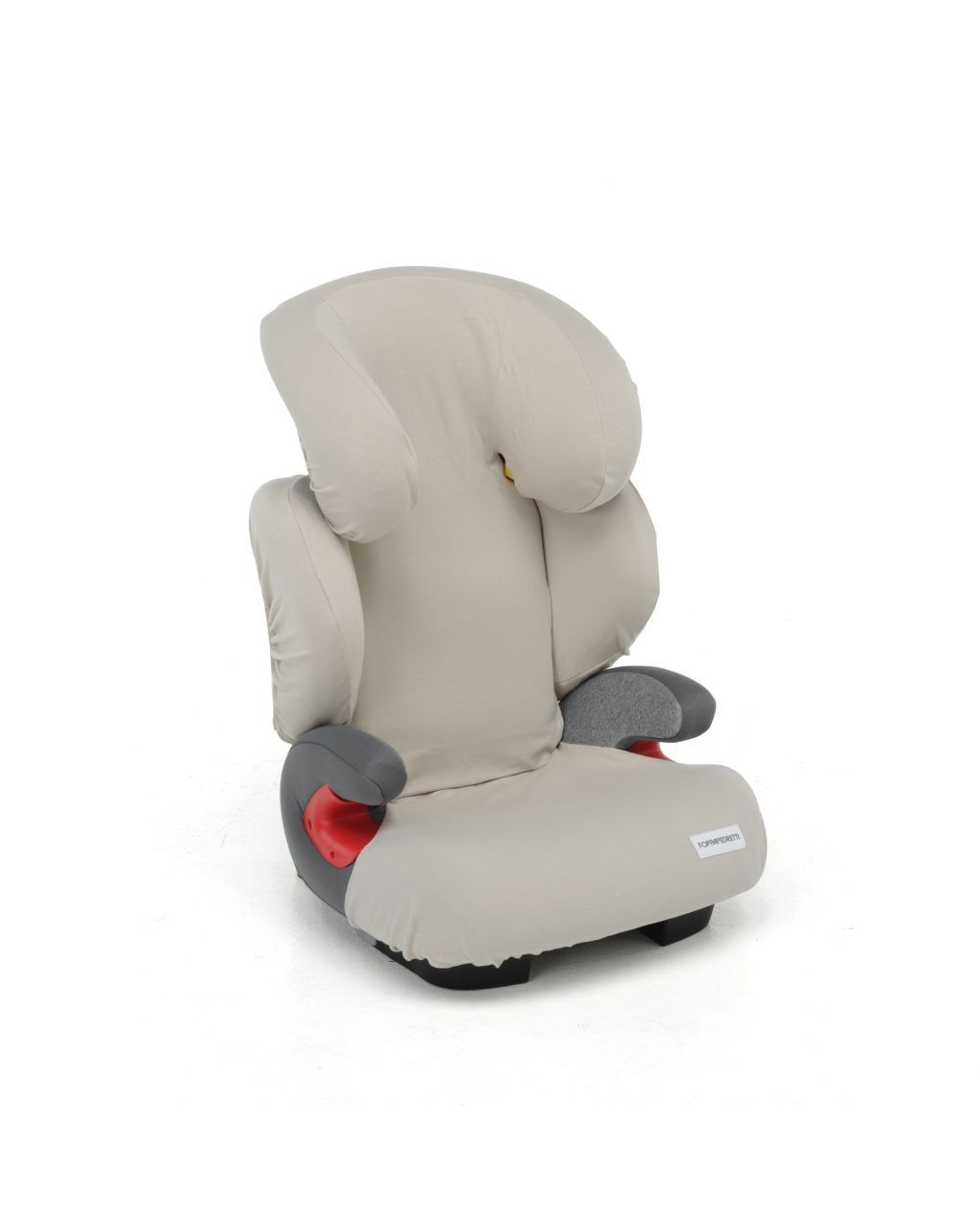 Cover beige in tencel™ lyocell per seggiolino best duofix - foppapedretti