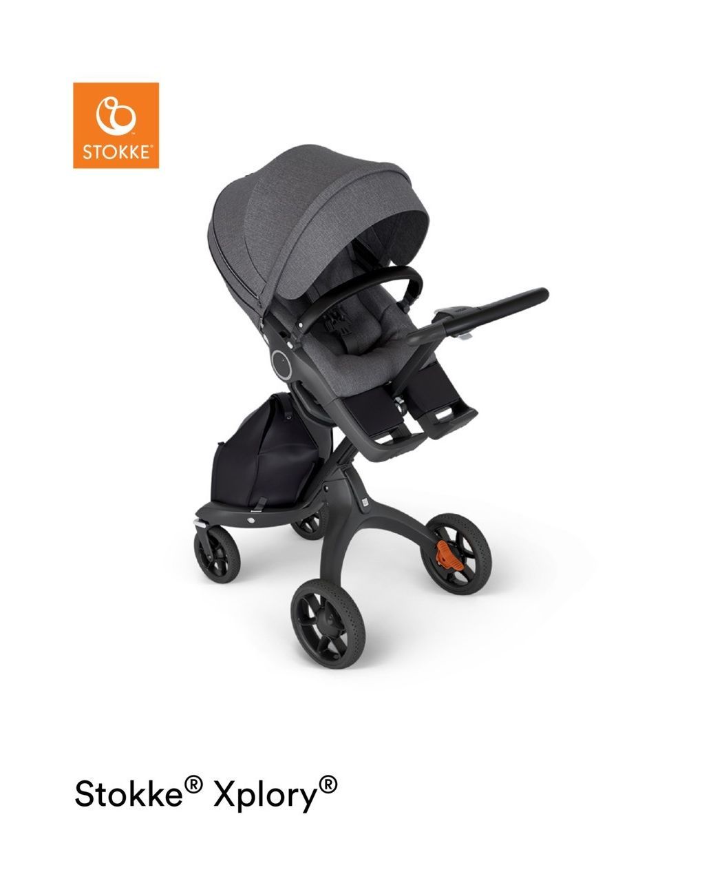 Stokke® xplory® 6 nero/black mélange