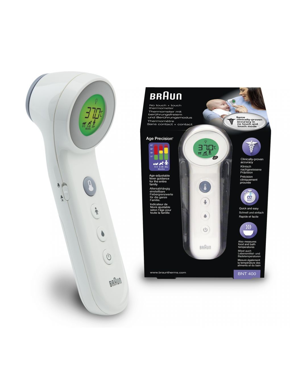 Termometro bnt400we no touch