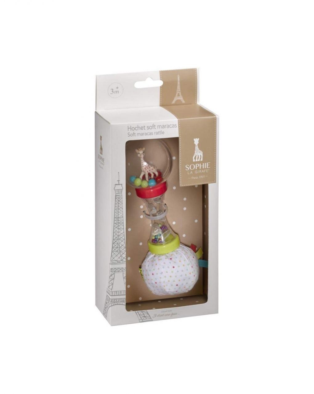 Vulli - sophie la girafe sonaglio maracas morbido