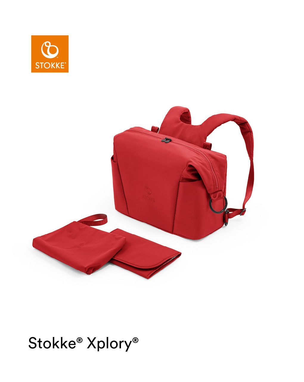 Borsa per il cambio stokke® xplory® xdue modi per indossarla
