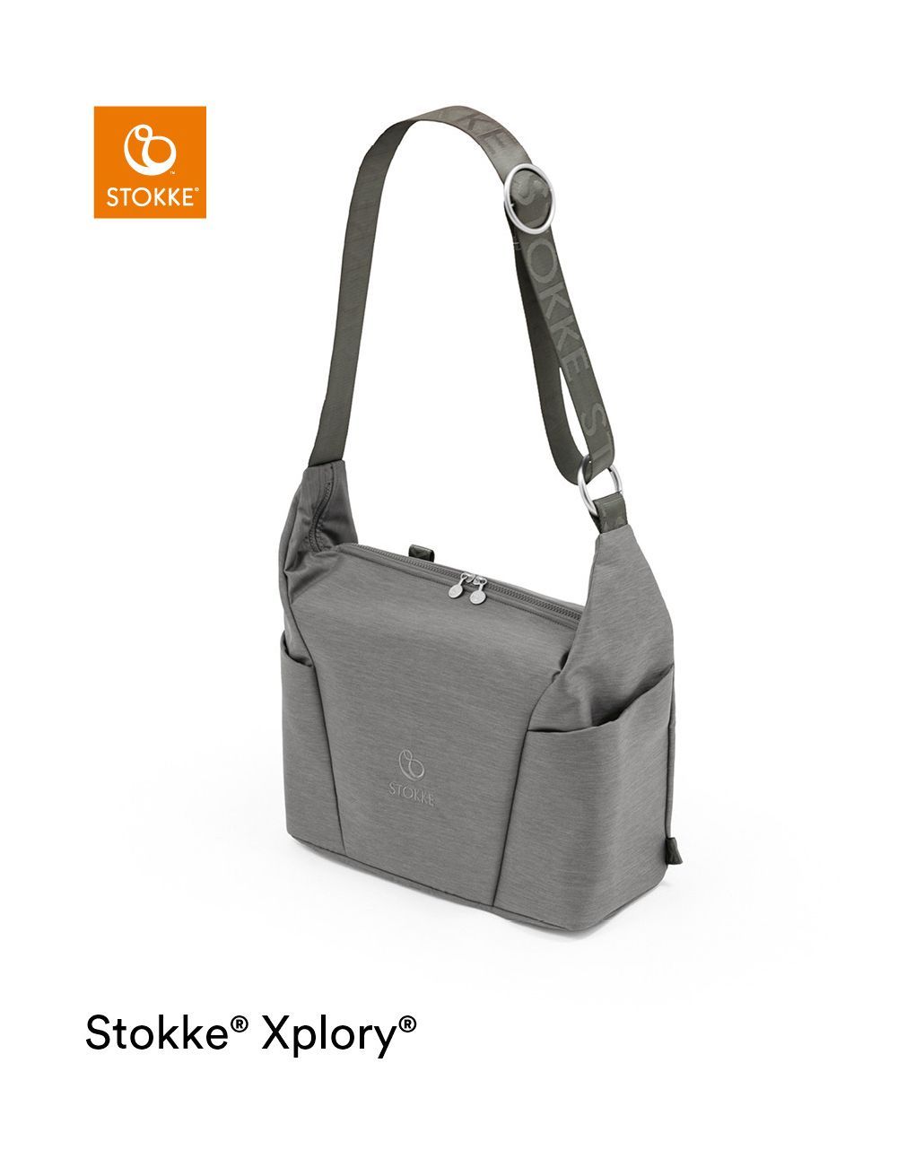 Borsa per il cambio stokke® xplory® xdue modi per indossarla