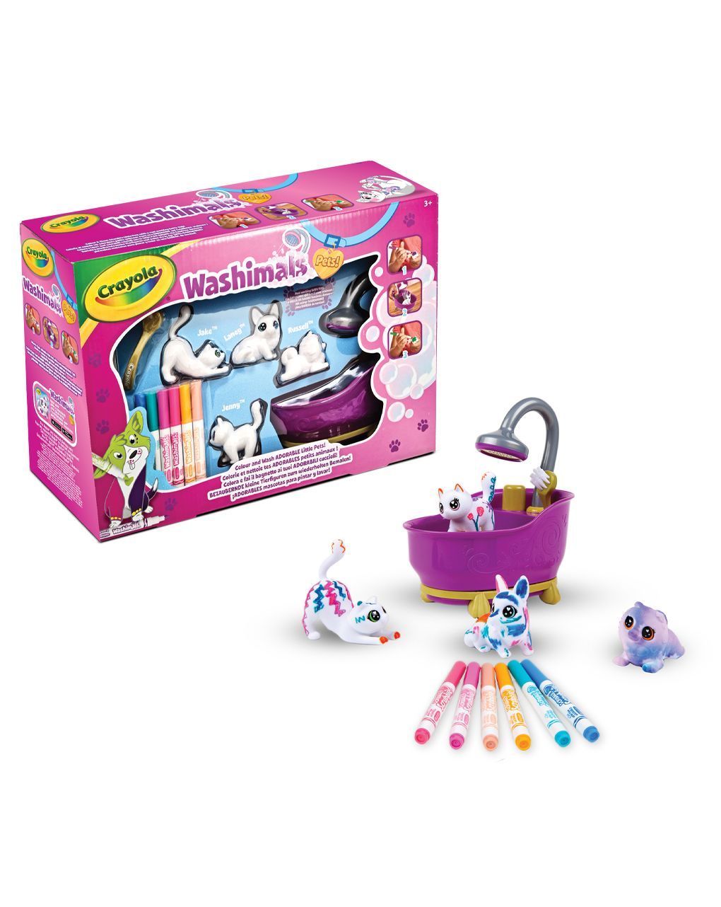 Crayola - washimals set attività