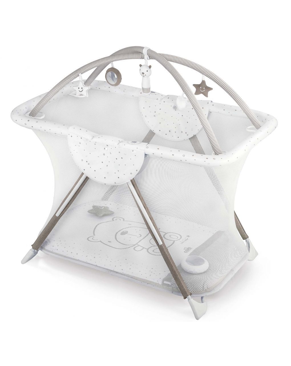 Box brevettato millegiochi teddy beige