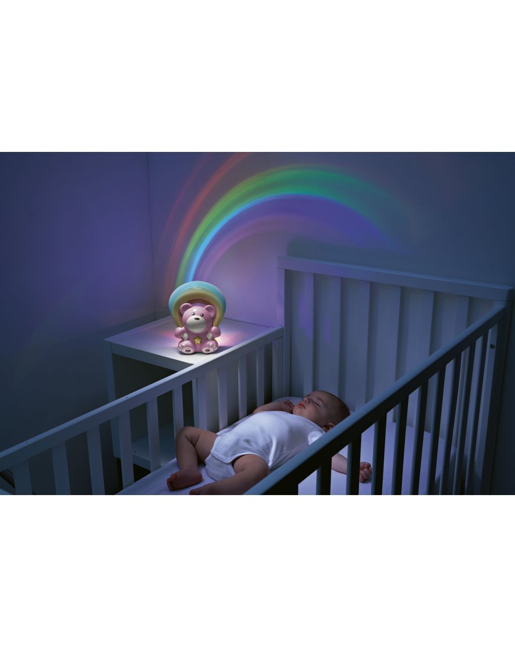 Chicco orsetto arcobaleno rosa