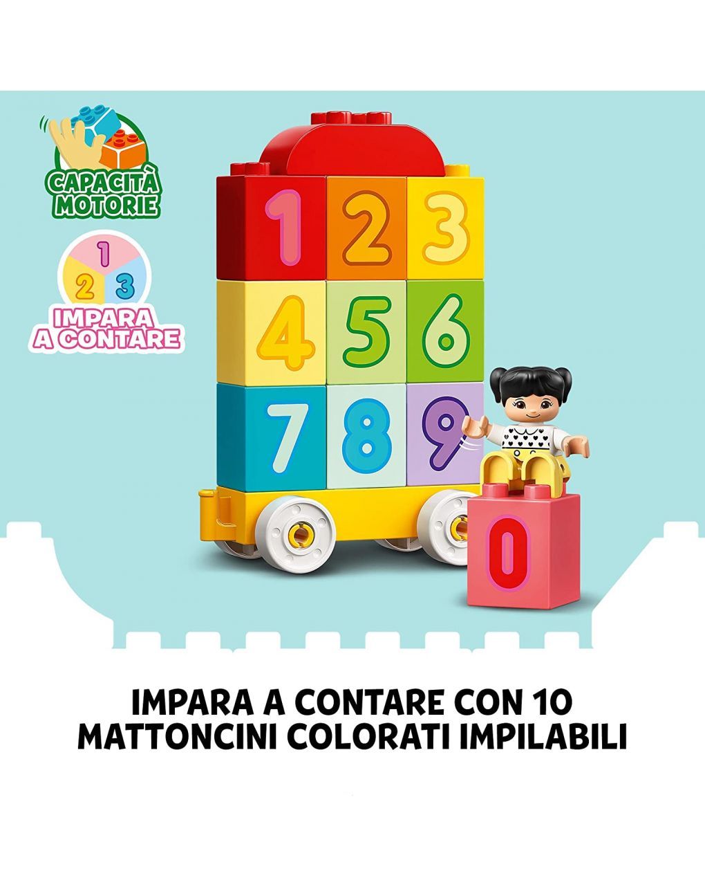 Lego duplo - il treno dei numeri - 10954