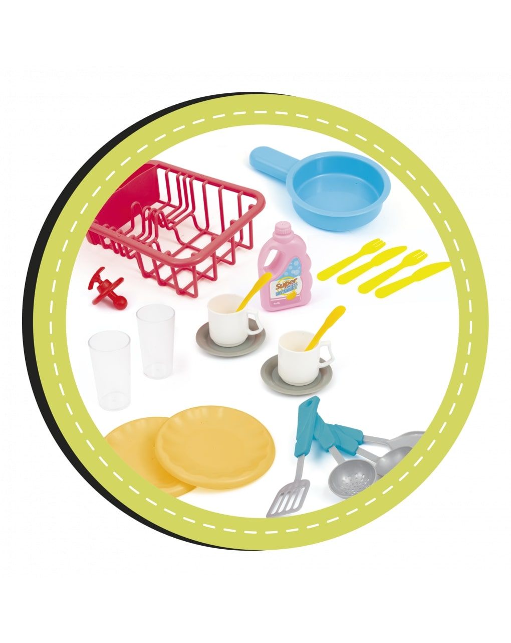 Funny home - lavandino con accessori