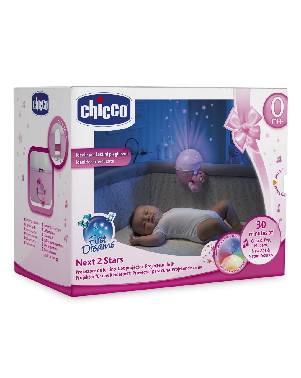 Chicco proiettore next2stars rosa