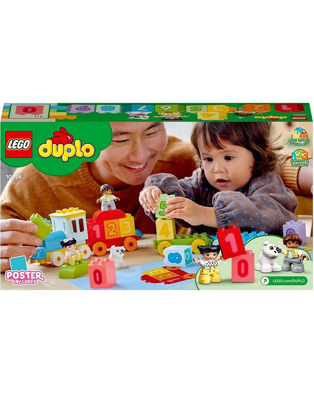 Lego duplo - il treno dei numeri - 10954